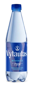 VYTAUTAS Naturalna woda mineralna gaz.0,5L PET