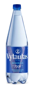 VYTAUTAS litewska woda mineralna gaz.1,0L PET z KAUCJĄ