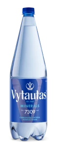 VYTAUTAS Naturalna litewska woda mineralna gaz.1,5L PET Z KAUCJĄ